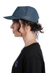 Indigo Five-Panel Cap
