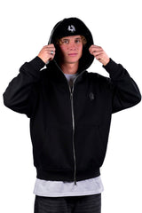 Hoodie Zip-Up "Kuro Tatpooh"