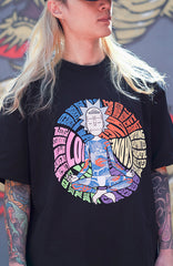 T-Shirt "Mindset" Oversize - Black