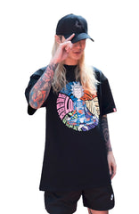 T-Shirt "Mindset" Oversize - Black