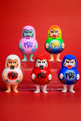 Kenelephant x Punk Drunkers: Aitsu Maru Daruma Figure Collection