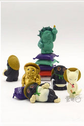 Epoch Gashapon: Mini Tanuki Mascot Figures (Kansai Limited Edition)