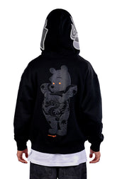Hoodie Zip-Up "Kuro Tatpooh"