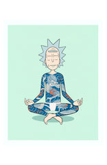 Print "Rick-Sama" by Jee Saya