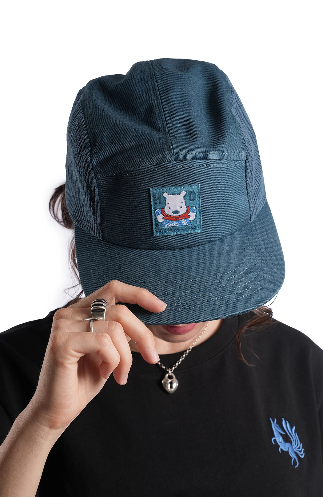 Indigo Five-Panel Cap