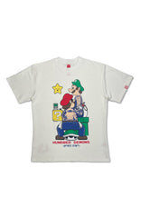 T-Shirt "Super Tattoo" Oversize  - Off-White