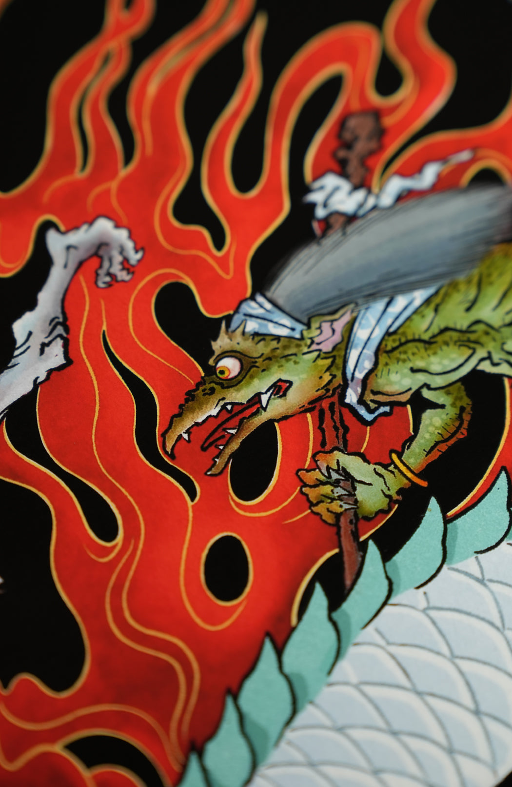 Dragon Kuro by Jee Sayalero