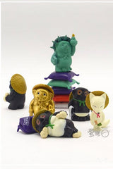 Epoch Gashapon: Mini Tanuki Mascot Figures (Kansai Limited Edition)