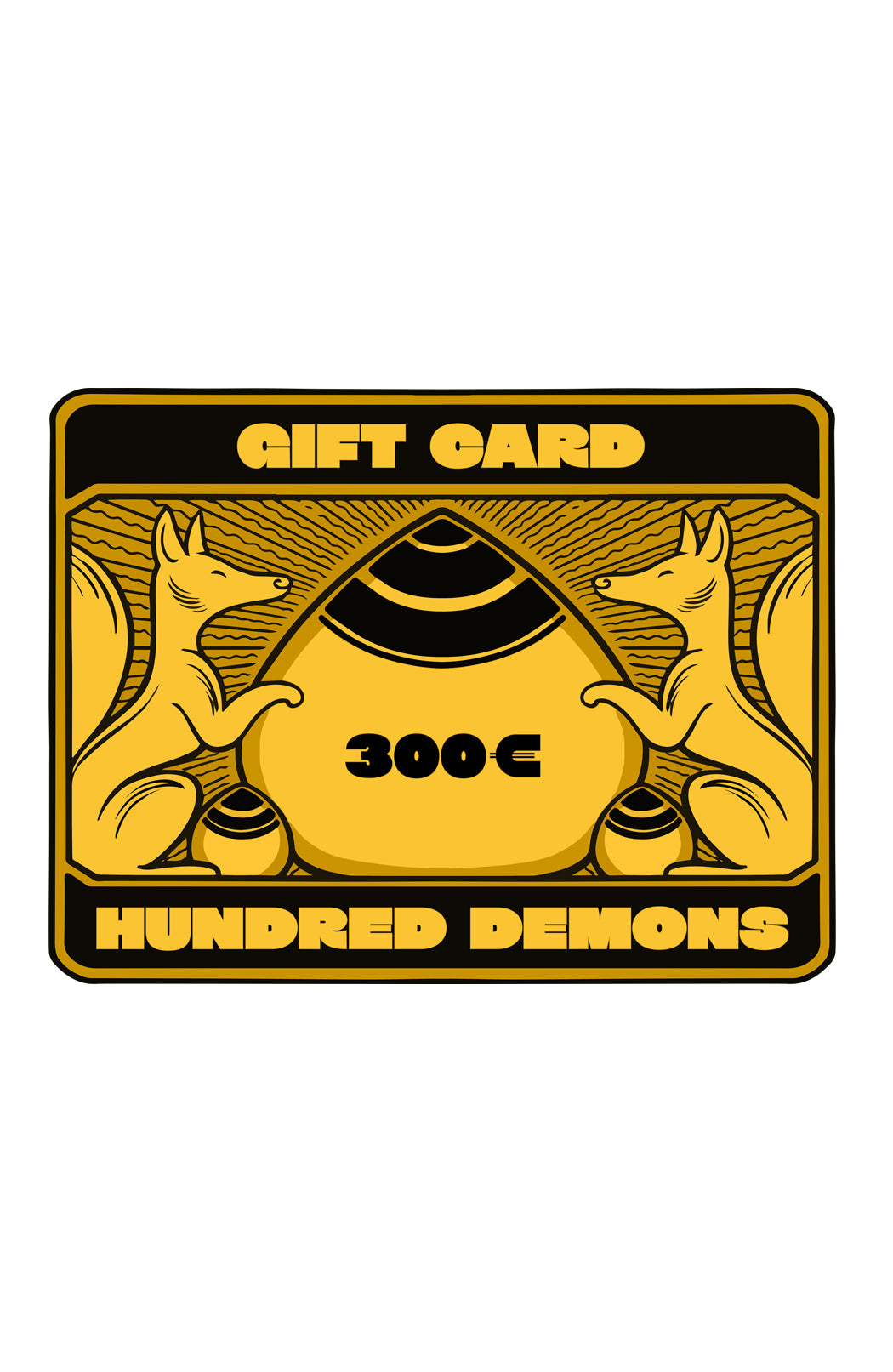 Hundred Demons Gift Card