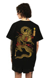 "Traditional Gold Dragon" T-Shirt by Ichibay