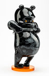 Sculpture "Tatpooh BLK Kuro Gallery" by Jee Saya - 41 cm/16.1"