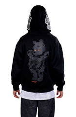 Hoodie Zip-Up "Kuro Tatpooh"