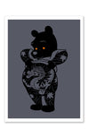 Print "Tatpooh BLK" by Jee Saya