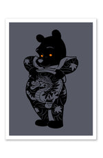 Print "Tatpooh BLK" by Jee Saya