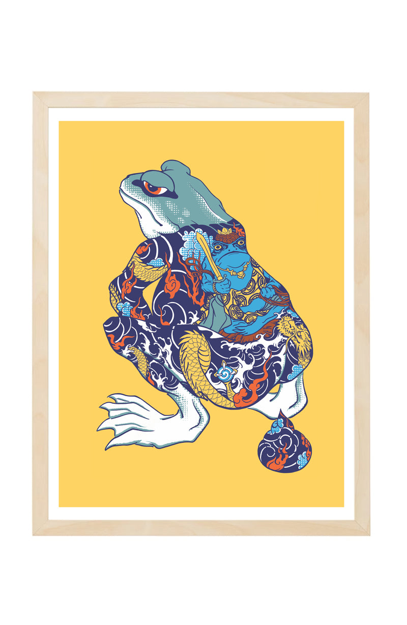 Print "Shitting Frog"