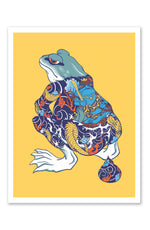 Print "Shitting Frog"