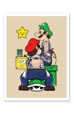 Print "Tattoo Bros"