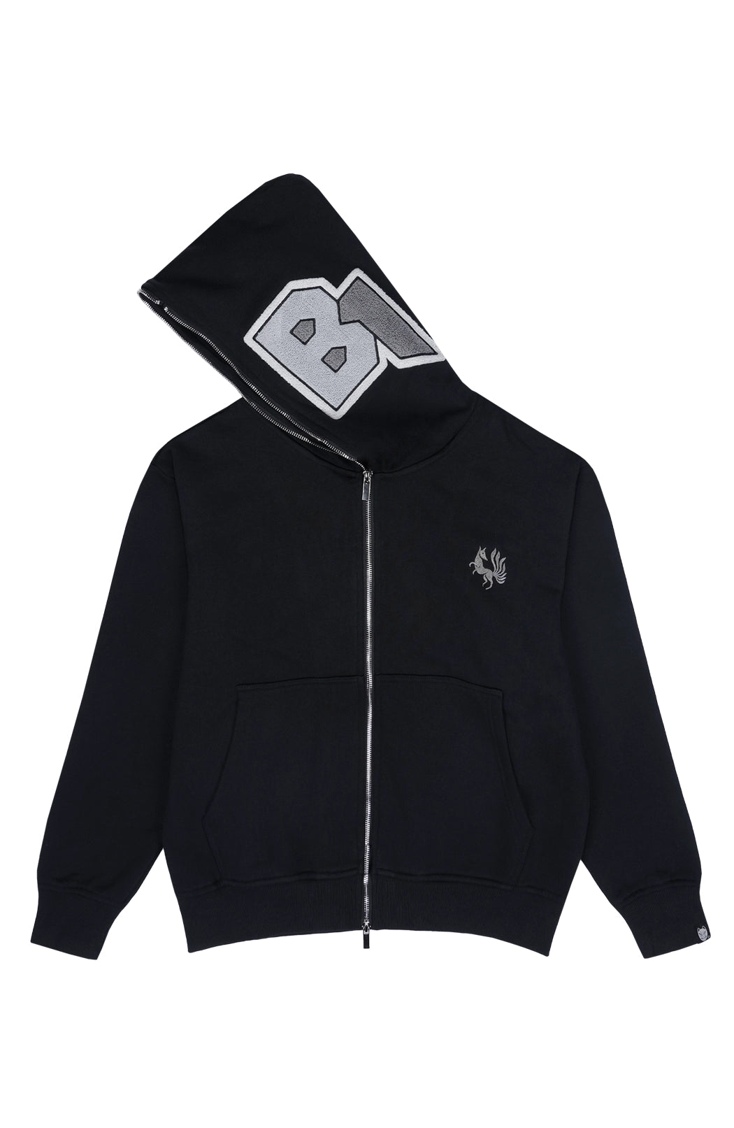 Hoodie Zip-Up "Kuro Tatpooh"