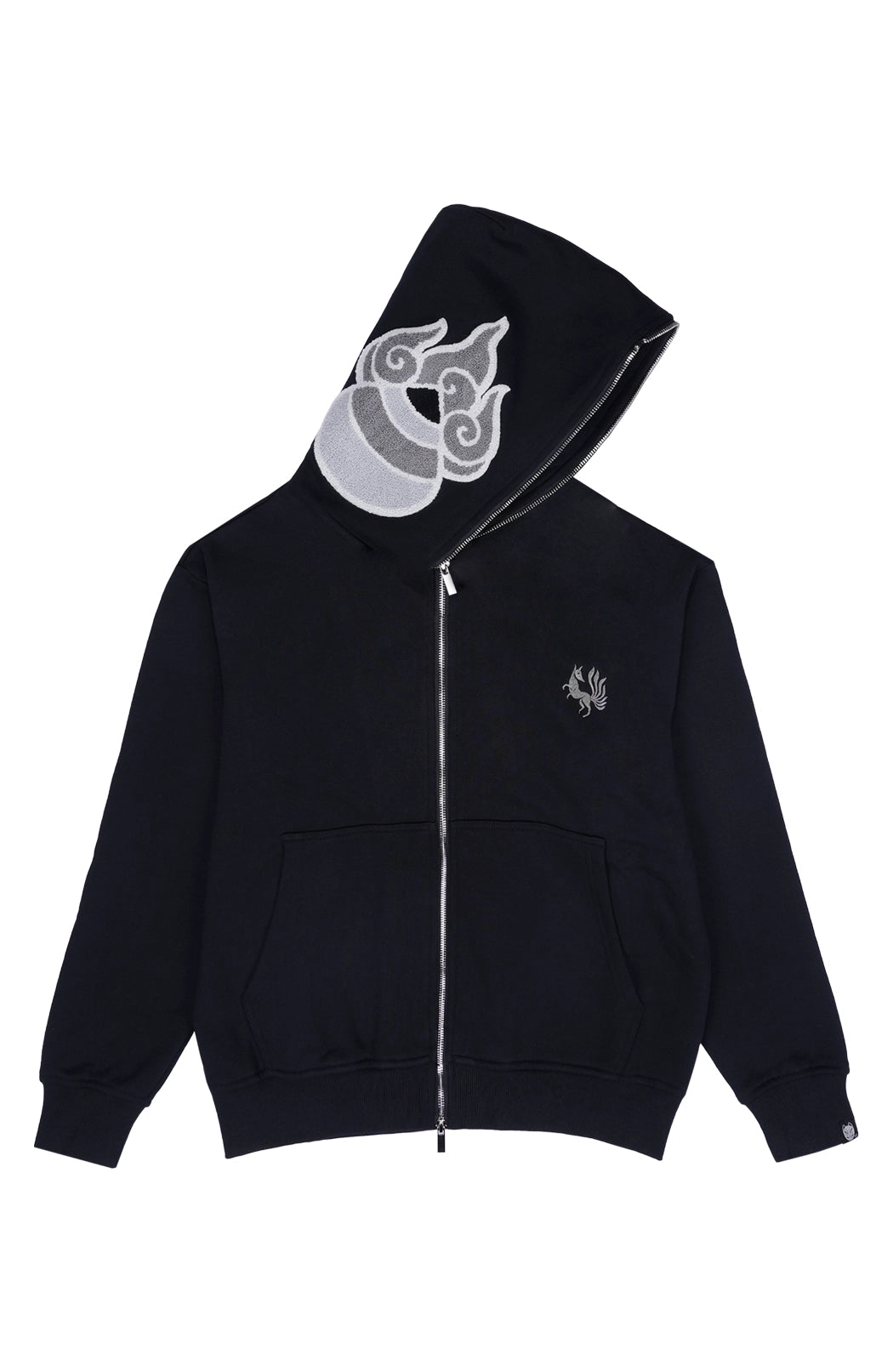 Hoodie Zip-Up "Kuro Tatpooh"