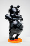 Sculpture "Tatpooh BLK Kuro Gallery" by Jee Saya - 41 cm/16.1"