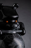 Sculpture "Tatpooh BLK Kuro Gallery" by Jee Saya - 41 cm/16.1"