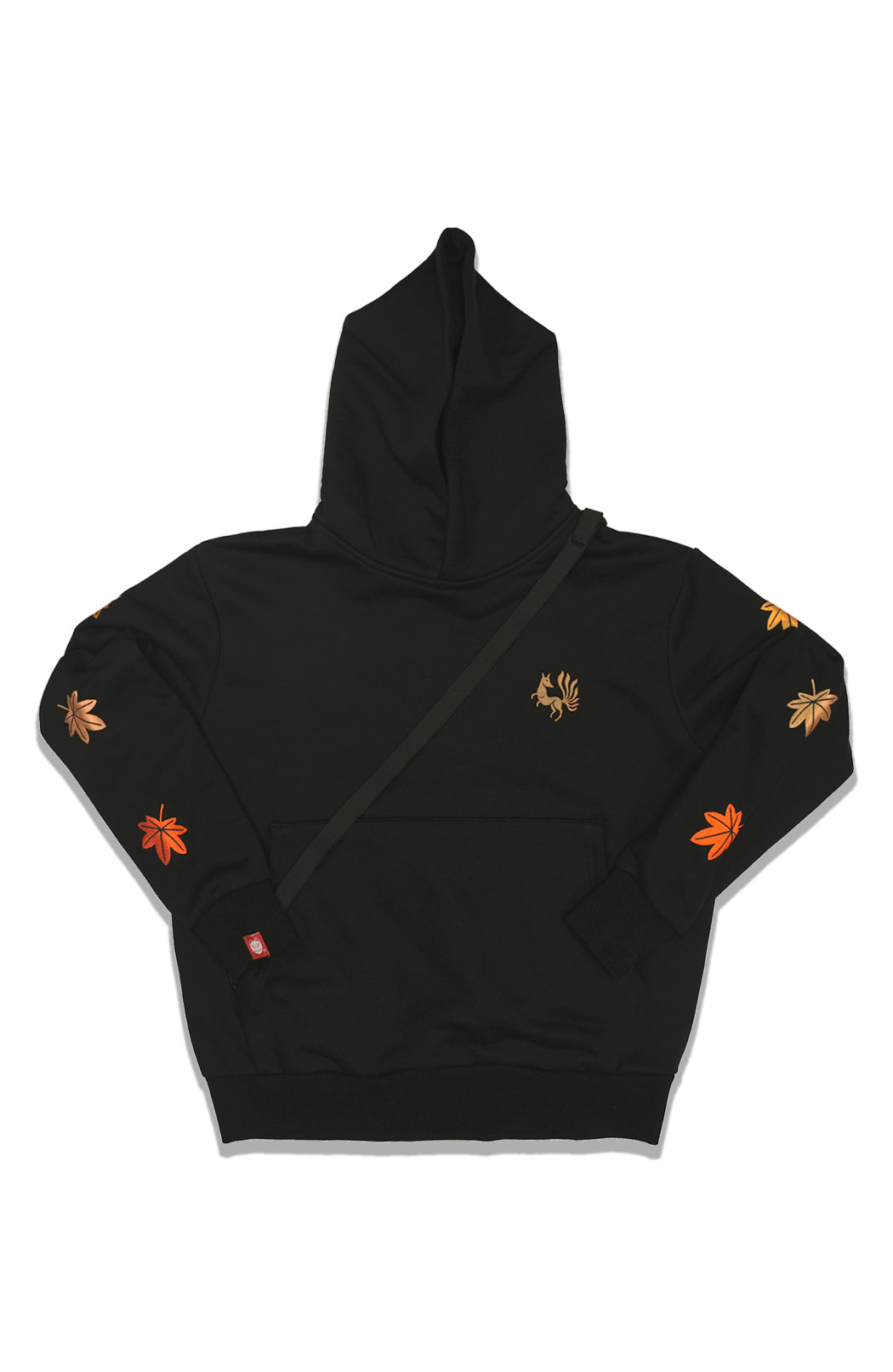 “Black Momiji” Hoodie Pullover