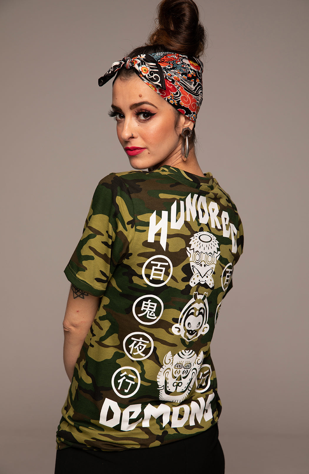 T-Shirt Hundred Demons Camouflage