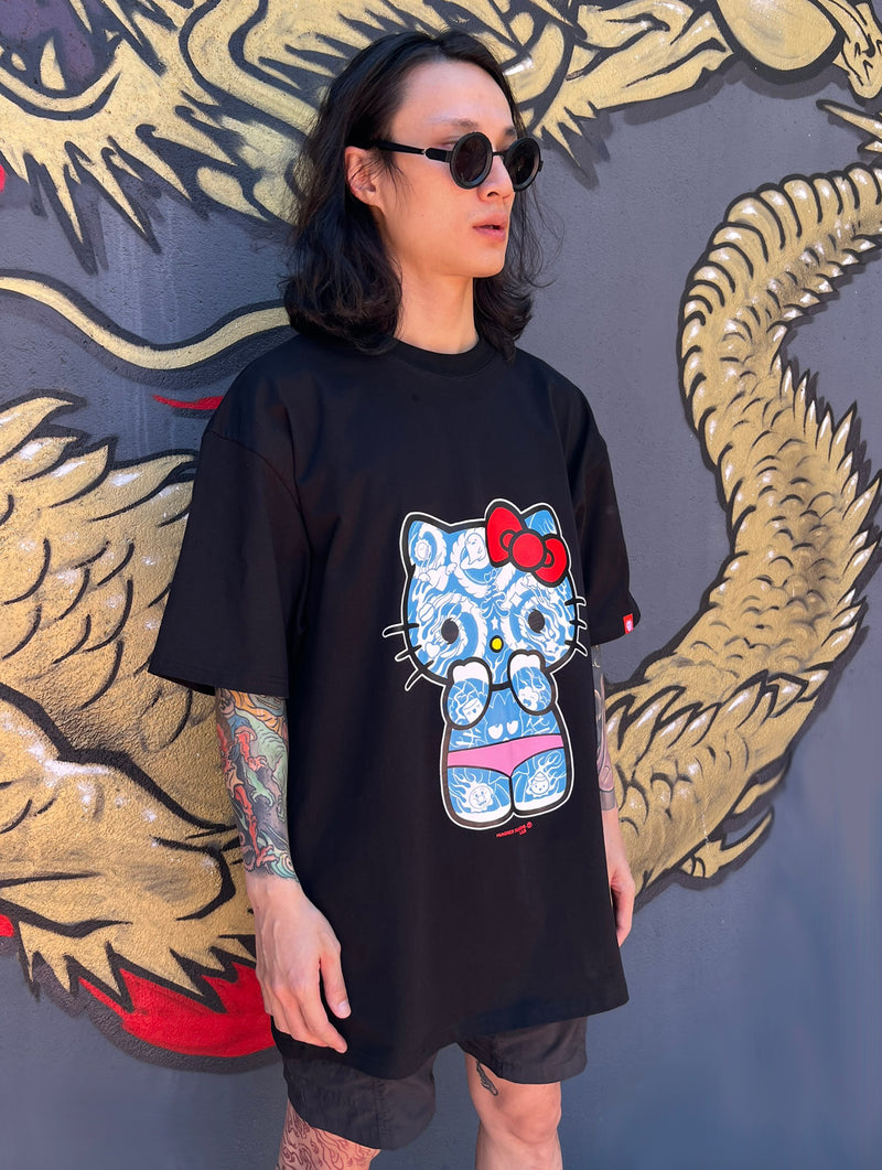 T-shirt ¨KITTYPUNK¨ Oversize