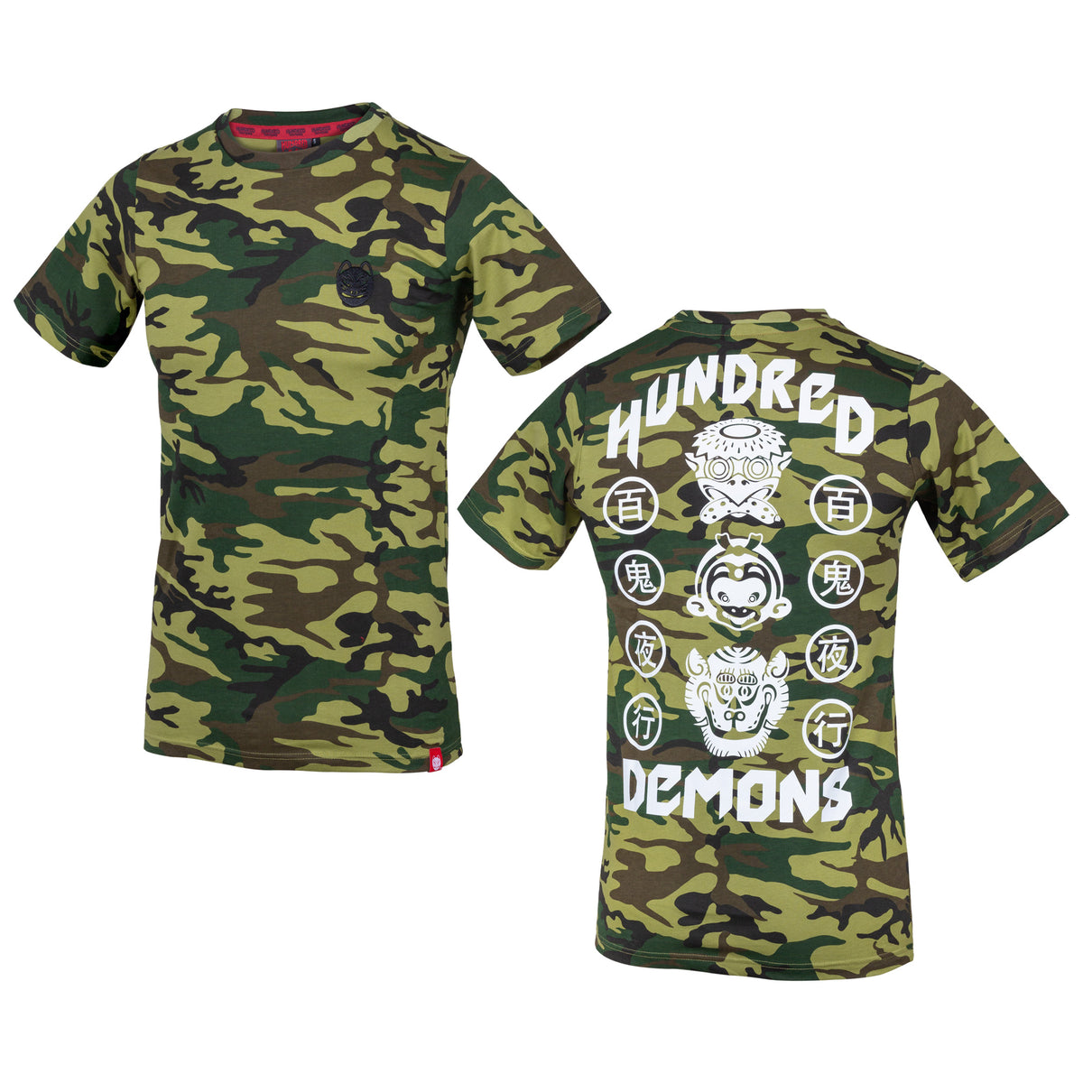 T-Shirt Hundred Demons Camouflage