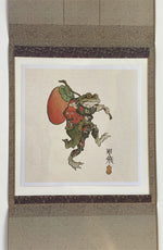 Print Edo-Frog kaki