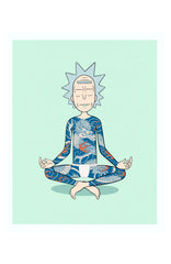 Print "Rick-Sama" by Jee Saya